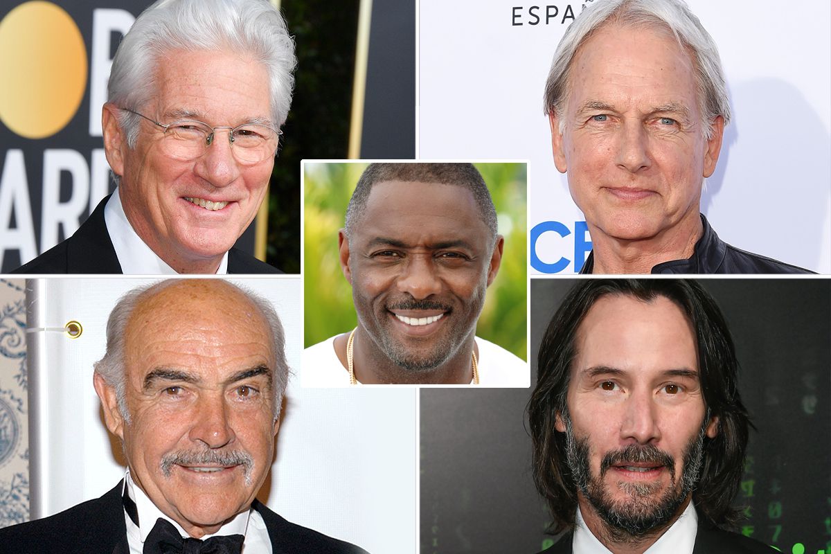 Mark Harmon, Sean Connery, Richard Gere, Keanu Reeves, Idris Elba
