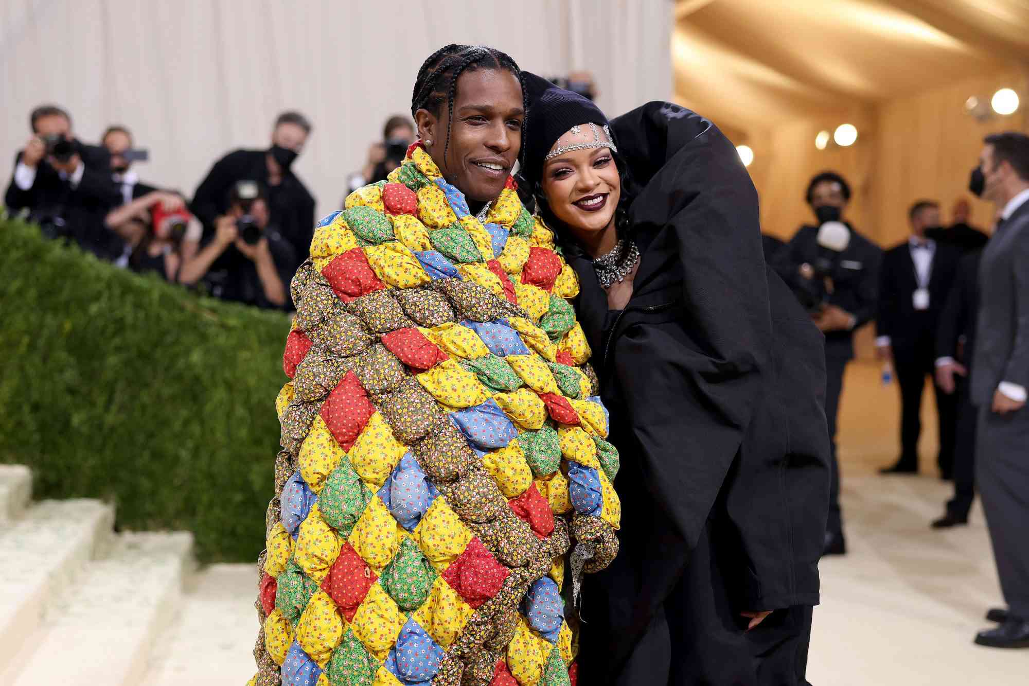 ASAP Rocky and Rihanna