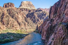 The River Trail along the Colorado River near Phantom Ranch