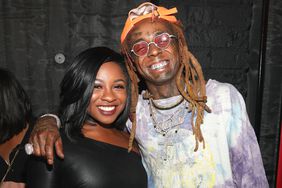 Reginae Carter and Lil Wayne attend Lil Wayne's 36th birthday party and Carter V release on September 28, 2018 in Los Angeles, California.