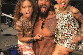 Jason Momoa and kids