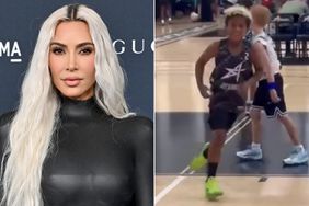 Kim Kardashian attends the 11th Annual LACMA Art + Film Gala; Kim Kardashian Shares Clip of Son Saint Playing Basketball