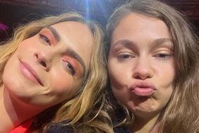 Cara Delevingne and Minke.