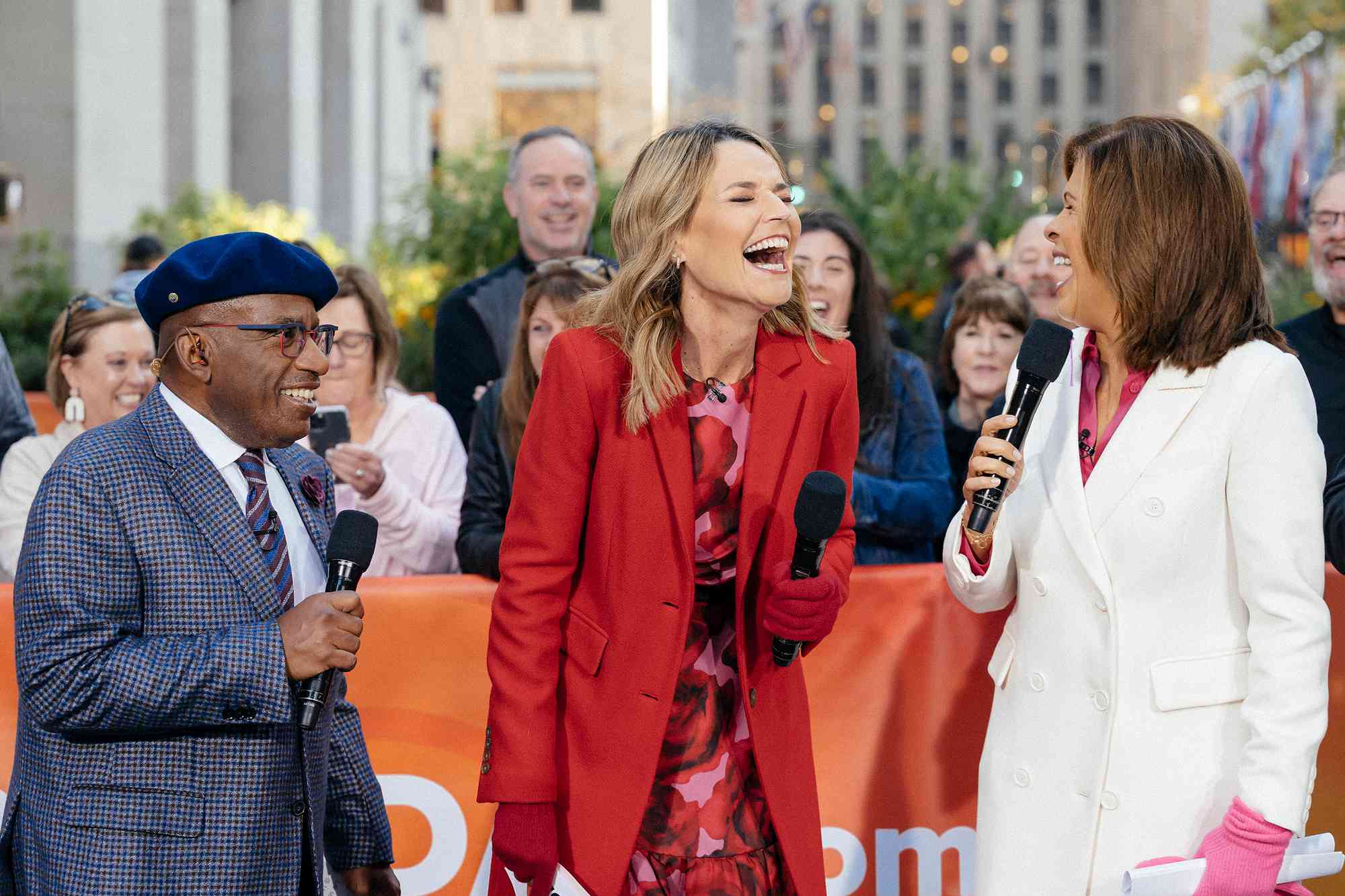 TODAY -- Pictured: Al Roker, Savannah Guthrie and Hoda Kotb on Thursday, November 3, 2022