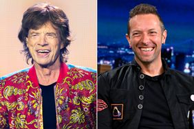 Mick Jagger, Chris Martin of Coldplay