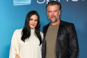 Audra Mari (L) and Josh Duhamel attend the grand opening of Sphere on September 29, 2023 in Las Vegas, Nevada.