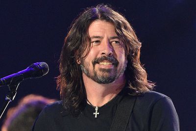 Dave Grohl of the Foo Fighters performs onstage during the taping of the 