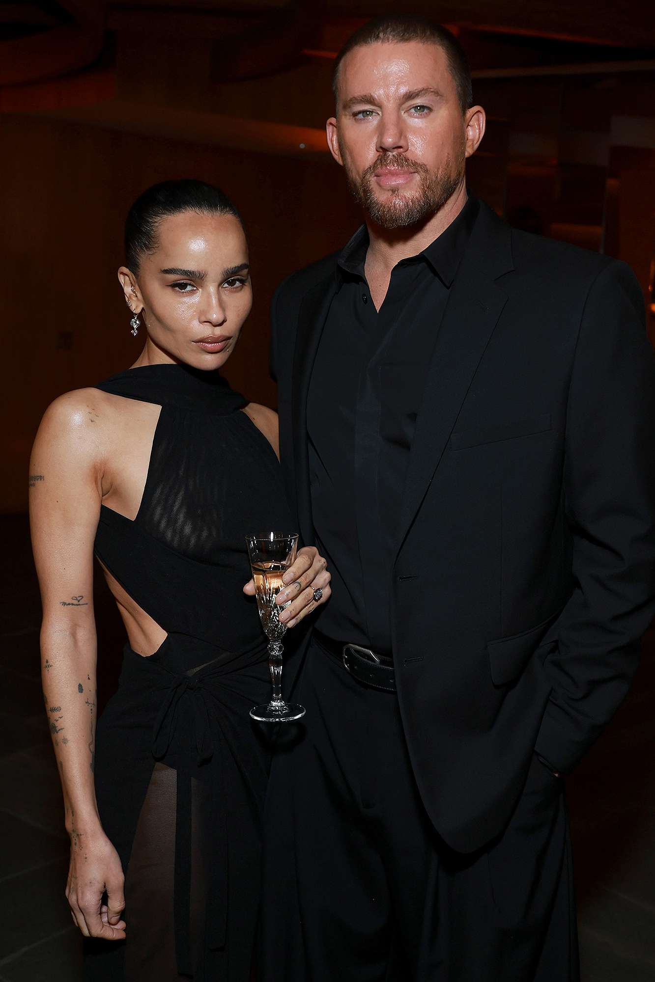 Zoë Kravitz and Channing Tatum on March 8