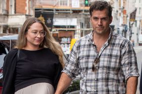 Henry Cavill and his very pregnant girlfriend Natalie Viscuso step out hand in hand in London on July 11, 2024