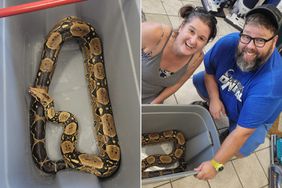 Shaun Waters and Andi Waters uhaul snake