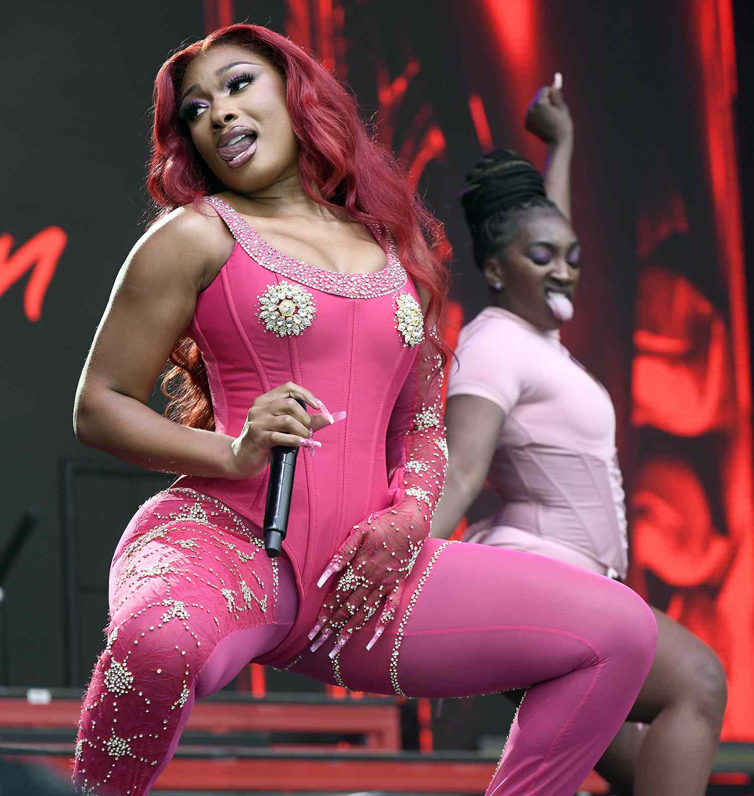 Megan Thee Stallion during the Outside Lands Music Festival