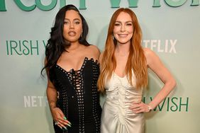 Ayesha Curry and Lindsay Lohan in New York City March 5 