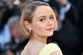 Joey King attends the Red Carpet of the closing ceremony at the 77th annual Cannes Film Festival at Palais des Festivals on May 25, 2024