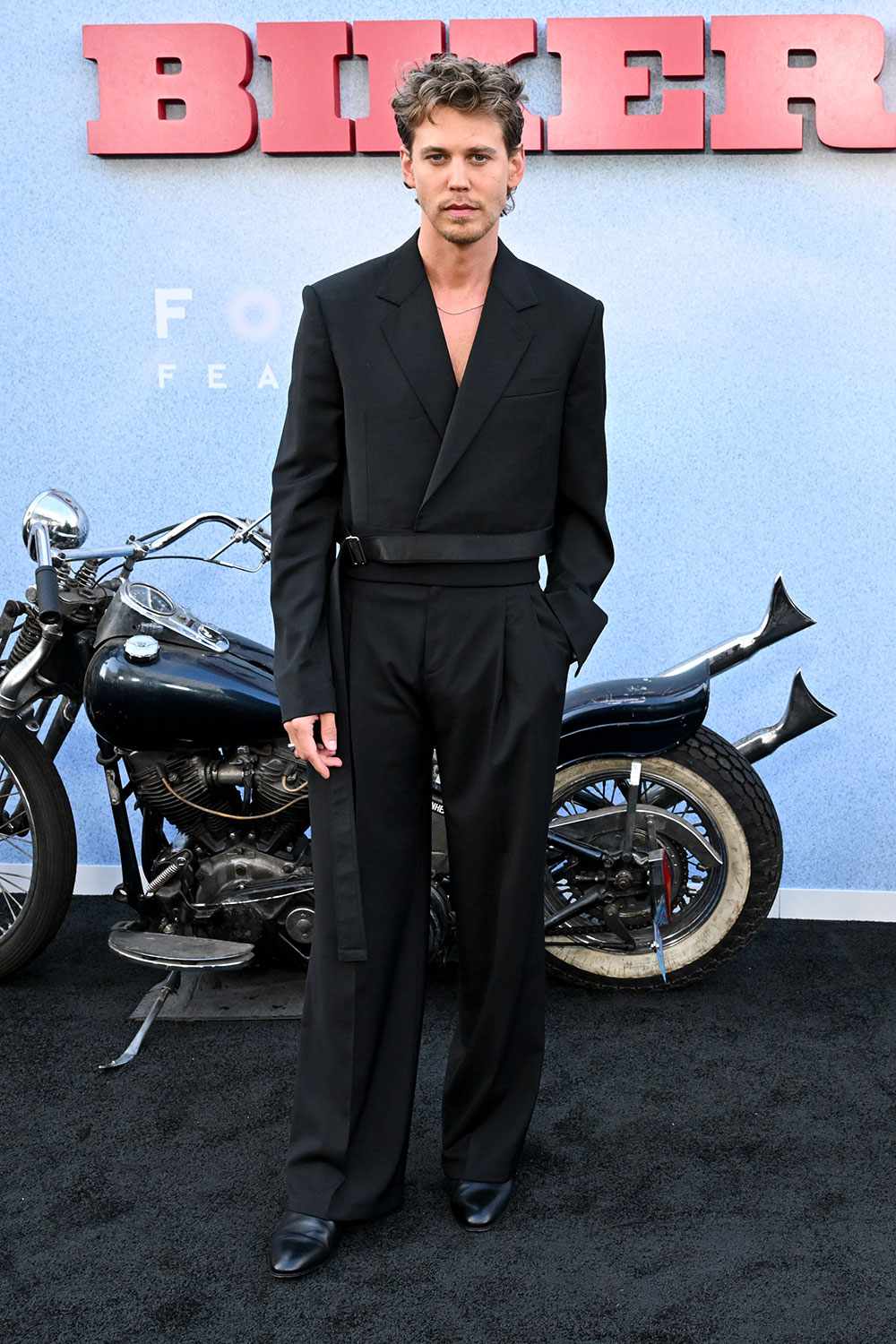 Austin Butler at "The Bikeriders" Los Angeles Premiere held at the TCL Chinese Theatre on June 17, 2024 in Hollywood, California (