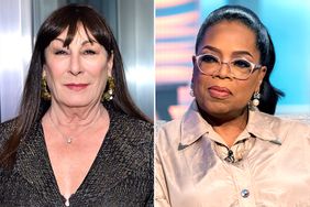 Anjelica Huston and Oprah