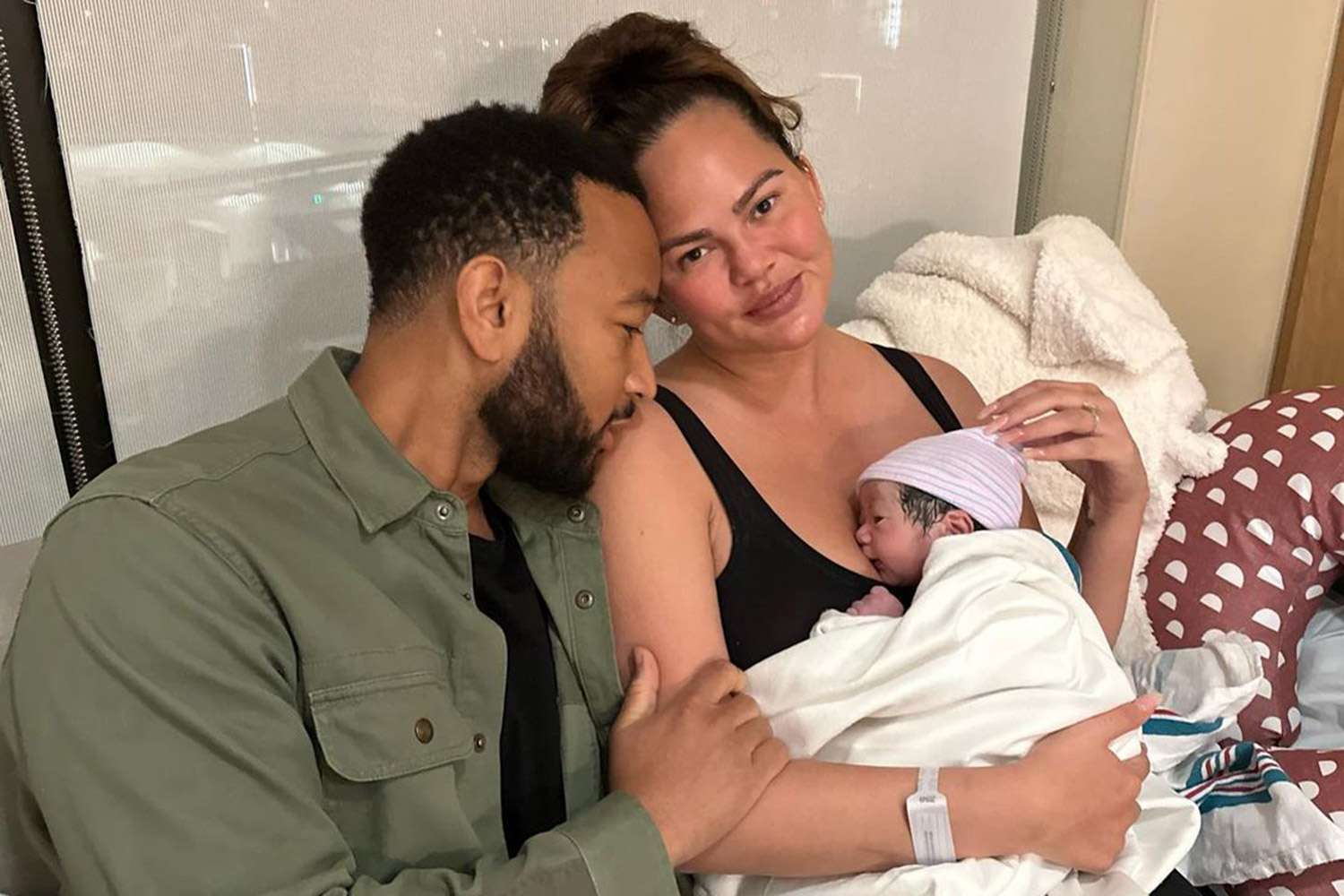 chrissy teigen announces surprise baby