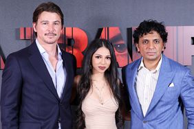 Josh Hartnett, Saleka and M. Night Shyamalan madrid 08 01 24