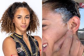 Daniella Ramirez 04 16 24 hair peel gel paris olympics 08 07 24