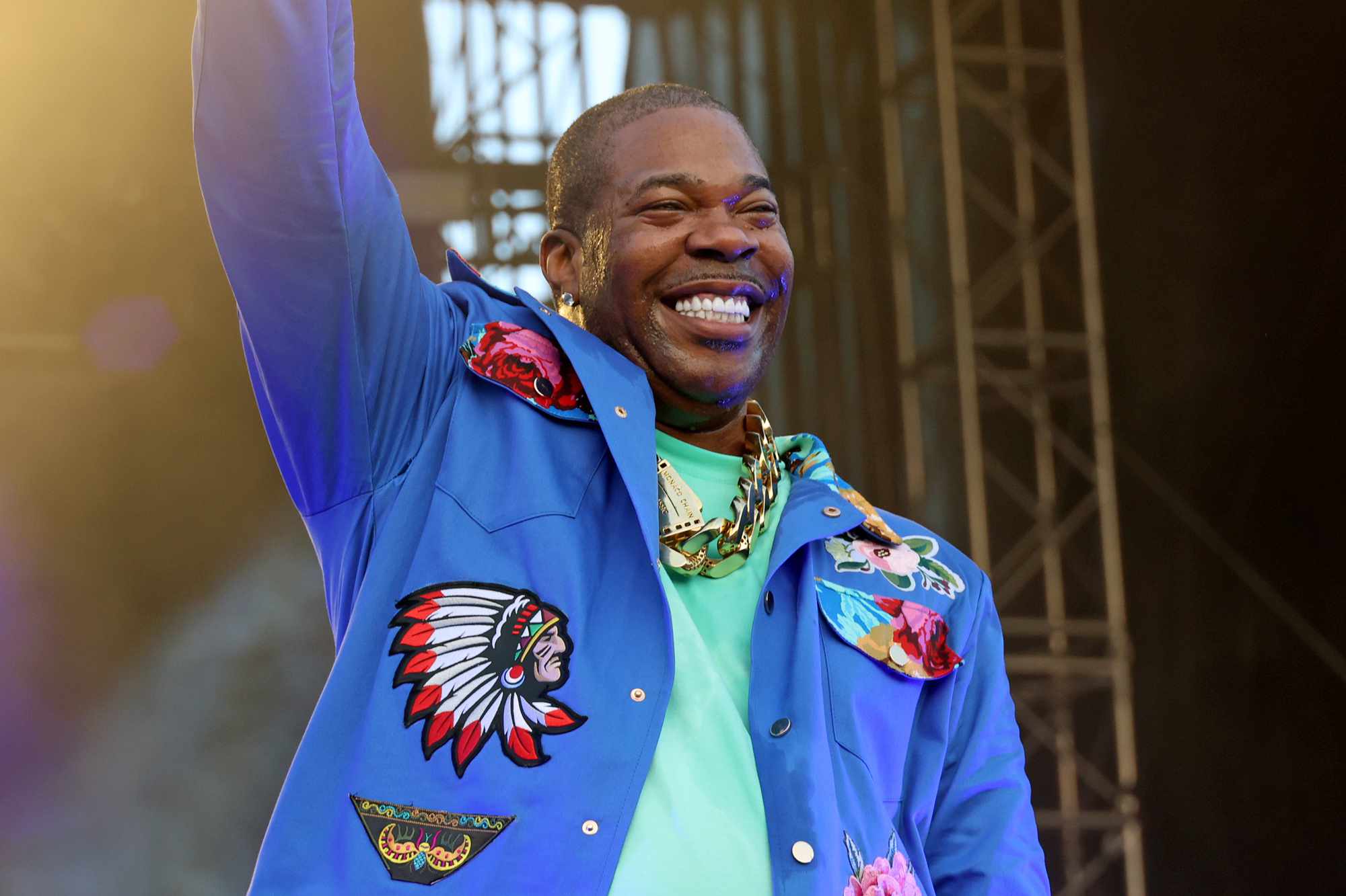  Busta Rhymes performs at the 2023 Roots Picnic at The Mann on June 04, 2023