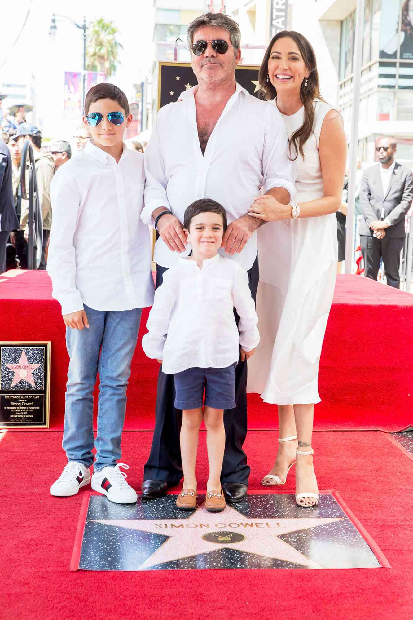 Simon Cowell Honored With Star On The Hollywood Walk Of Fame