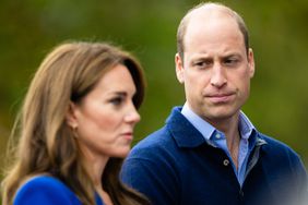 Prince William, Prince of Wales and Catherine, Princess of Wales during their visit to SportsAid at Bisham Abbey National Sports Centre to mark World Mental Health Day on October 12, 2023 in Marlow, England.