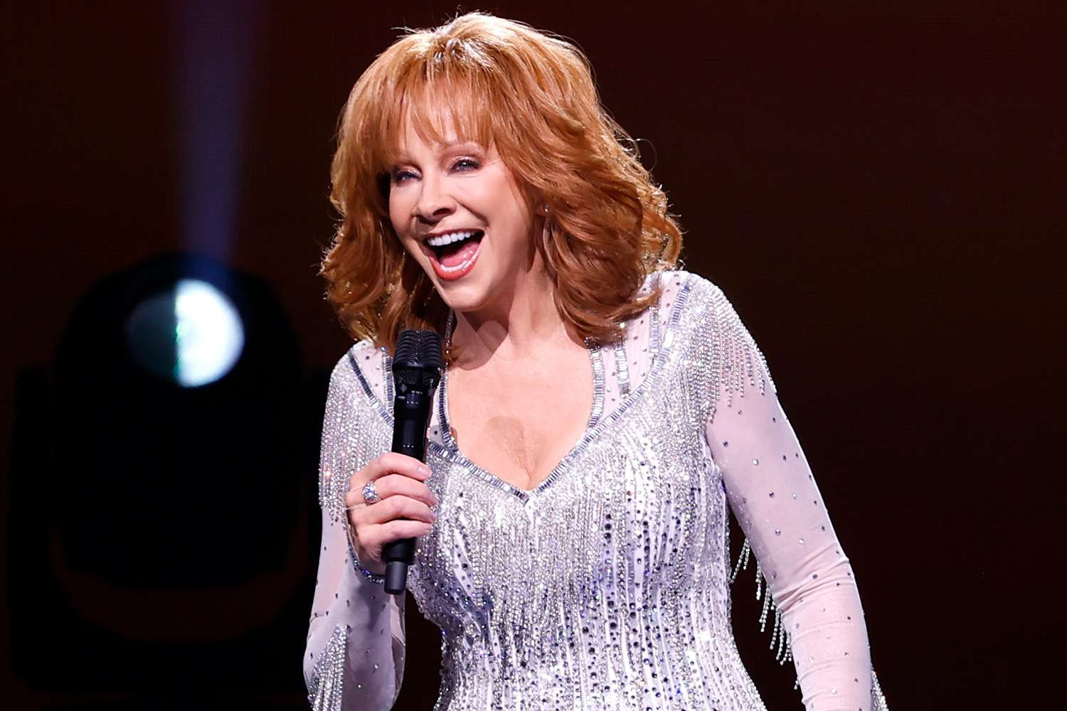 Reba McEntire performs at Bridgestone Arena