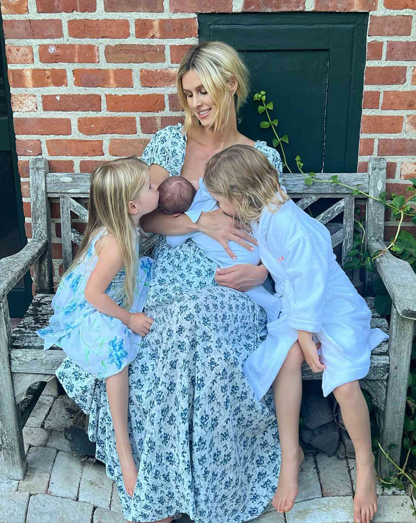 Nicky Hilton with her kids