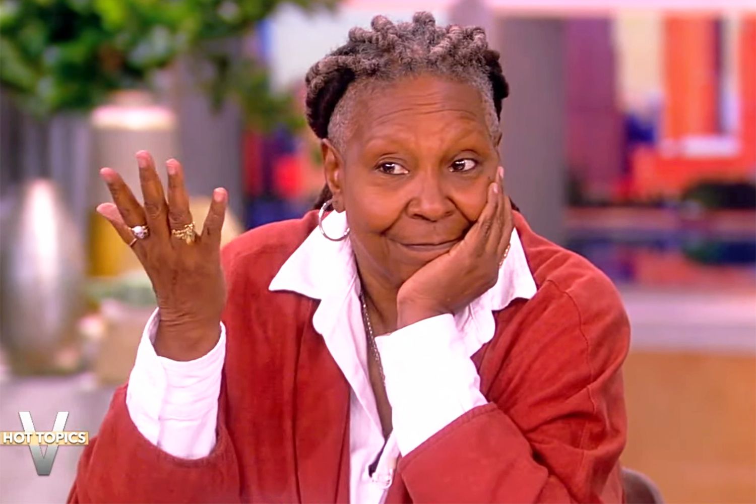 Whoopi Goldberg Plays Coy with Her View CoHosts After Admitting Shes Previously Been in Jail