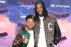 Sebastian Taylor Thomaz and Wiz Khalifa arrives at the World Premiere Of Sony Pictures Animation's "Spider-Man" Across The Spider Verse" at Regency Village Theatre on May 30, 2023 in Los Angeles, California.