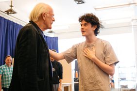 CHRISTOPHER LLOYD with Broadway's Marty McFly CASEY LIKES 