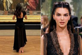 Kendall Jenner Ran Around the Louvre Barefoot