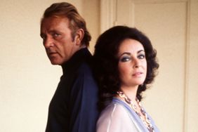 American Actors Liz Taylor and Richard Burton