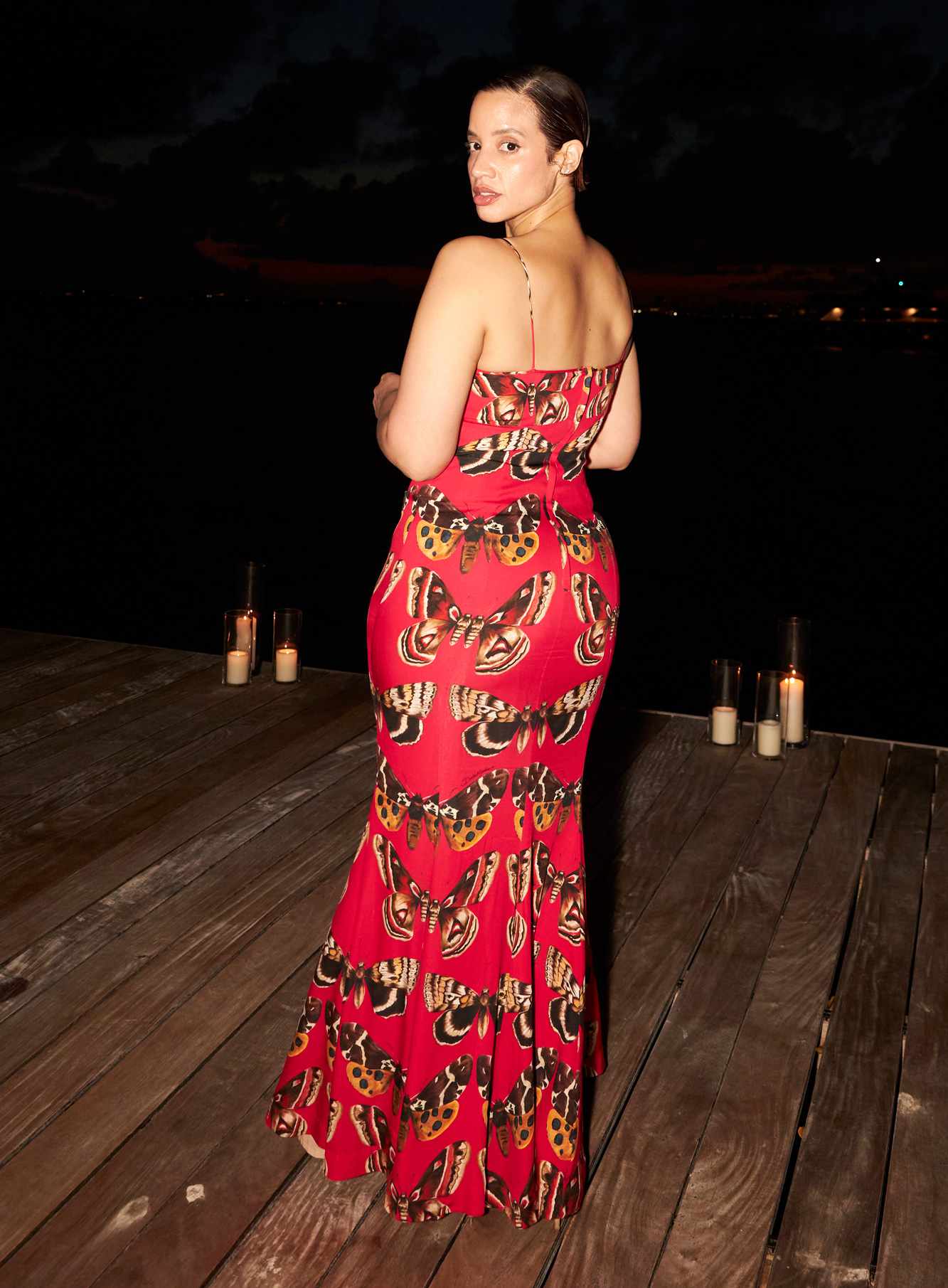 Dascha Polanco attends The Trophy House Welcome Dinner presented by DIAGEO Rare