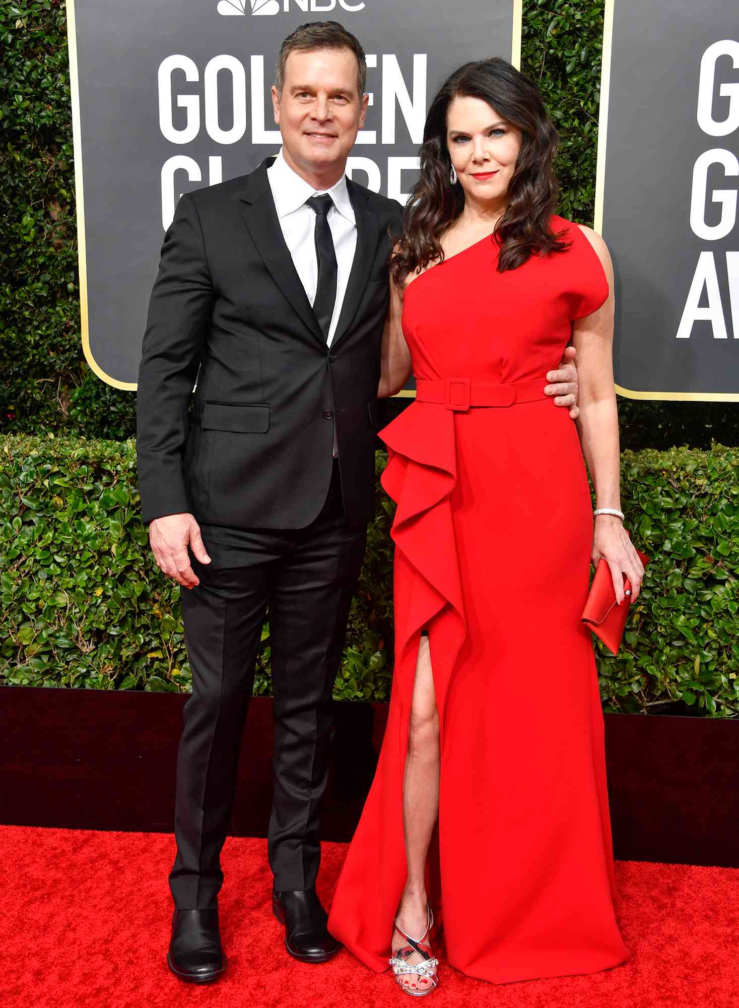 Peter Krause and Lauren Graham