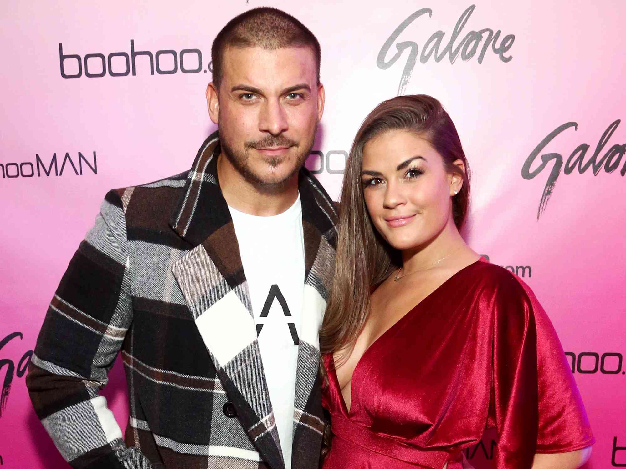 Jax Taylor and Brittany Cartwright at the boohoo.com LA Pop-up Store Launch Party with Galore Magazine on November 1, 2017 in Los Angeles, California.