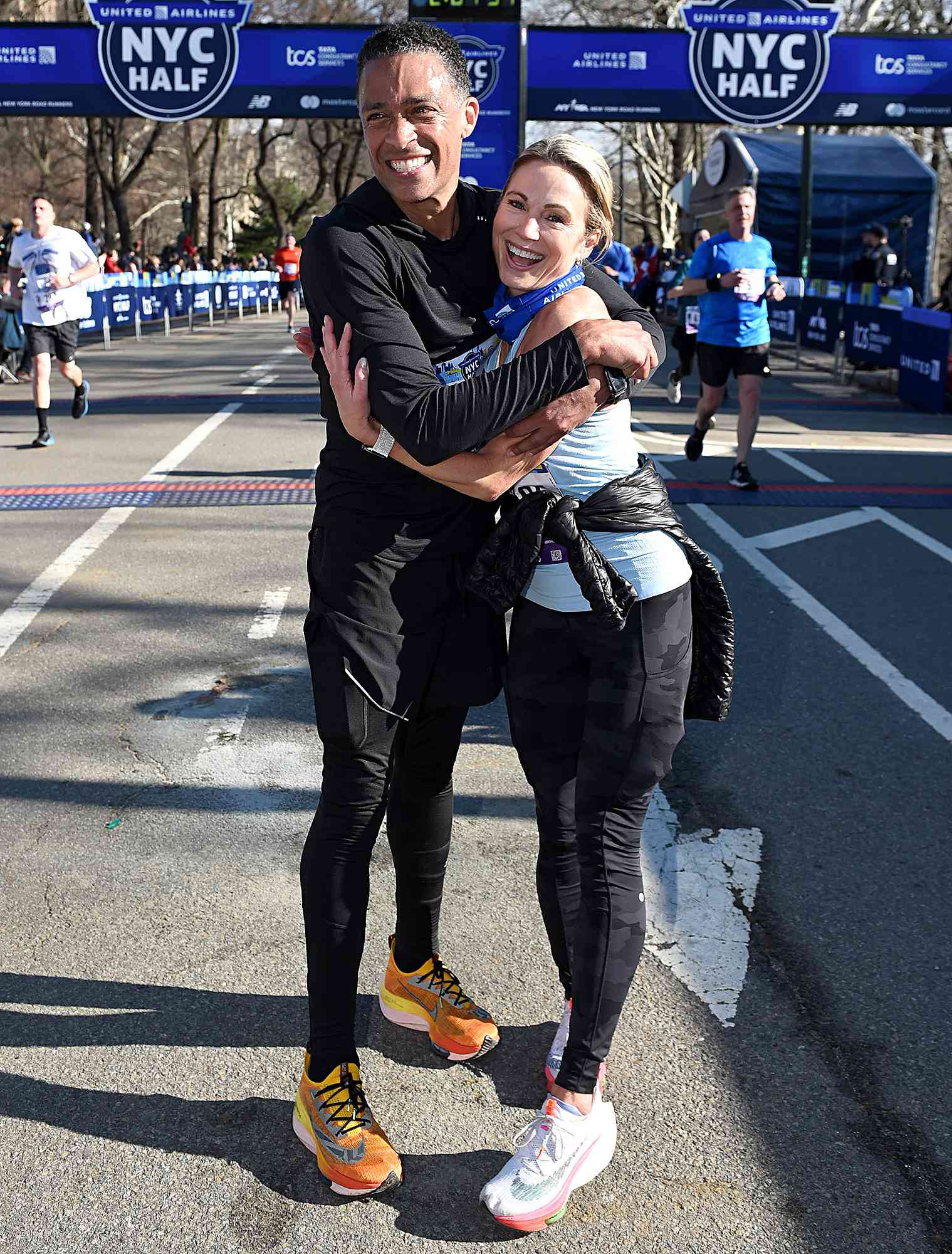 Amy Robach and TJ Holmes