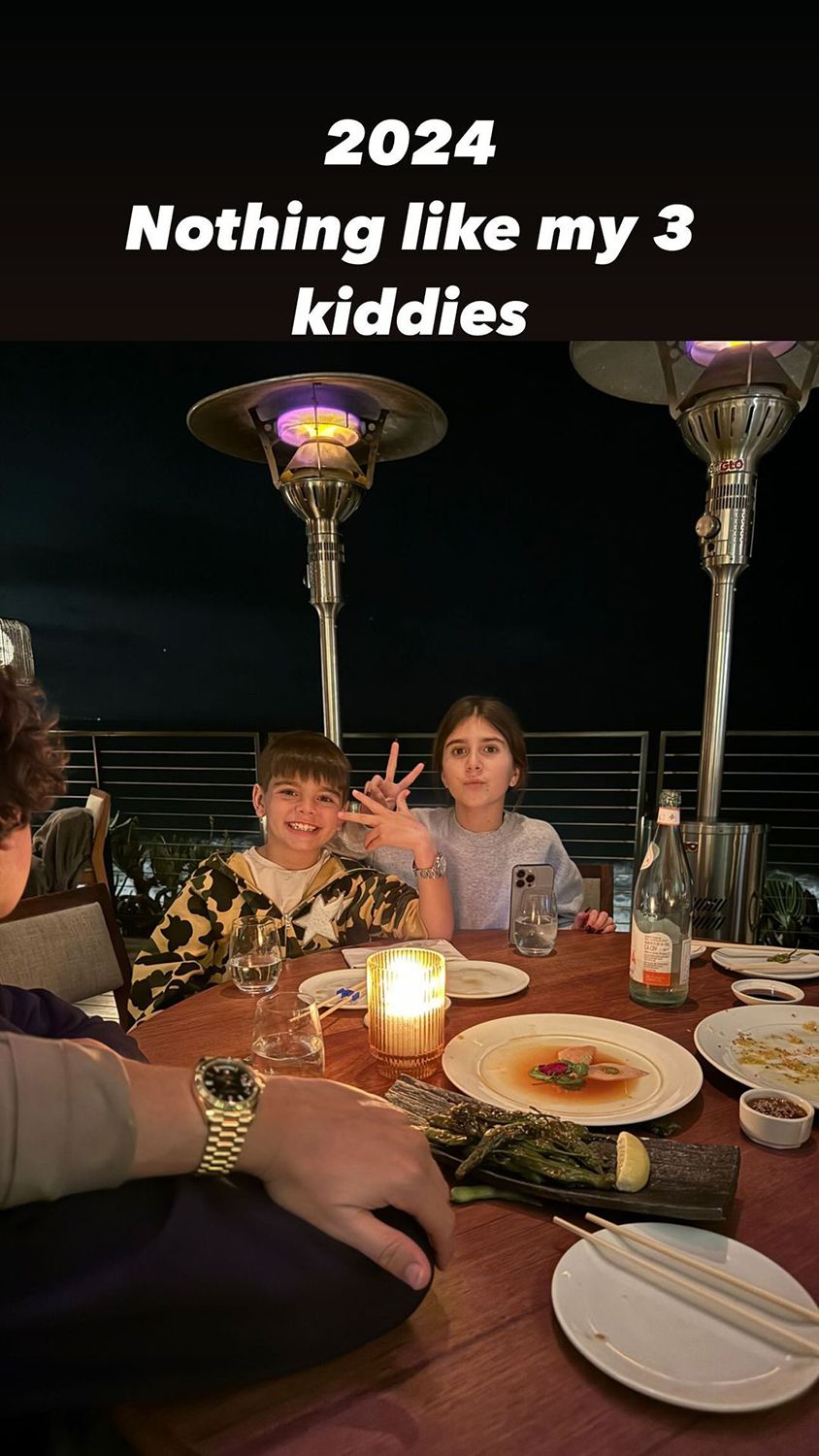 Scott Disick Shares Celebratory '2024' Photo of Children: 'Nothing Like My 3 Kiddies'