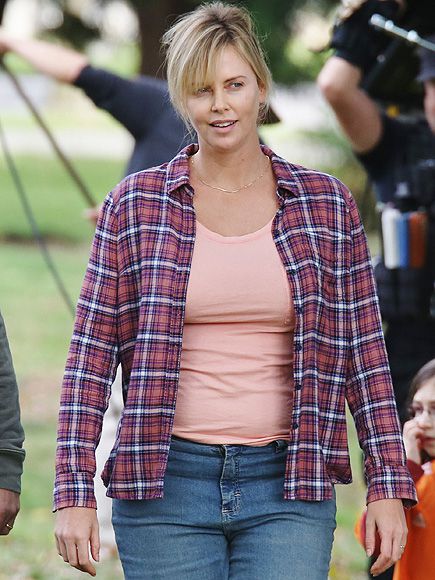 Charlize Theron Filming 'Tully' In Vancouver