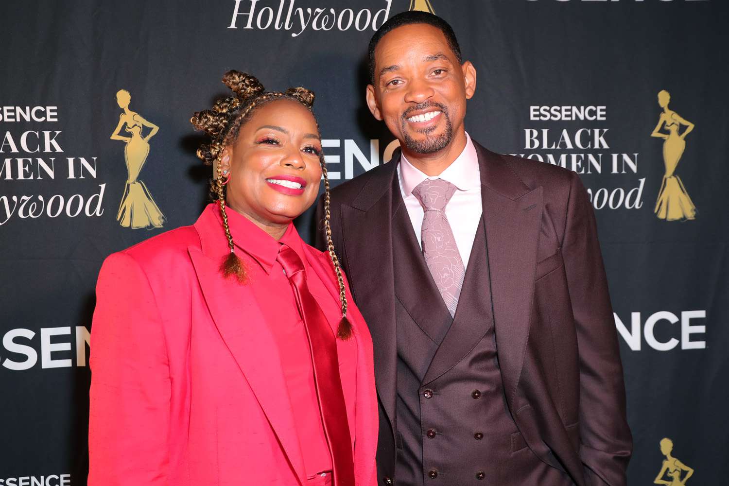 Aunjanue Ellis and Will Smith