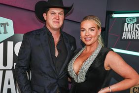 Jon Pardi and Summer Duncan at the 2023 CMT Music Awards on April 2, 2023 in Austin, Texas. 
