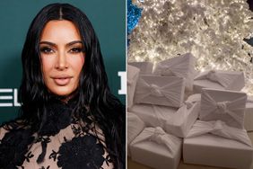 Kim K wraps gifts in skims cotton