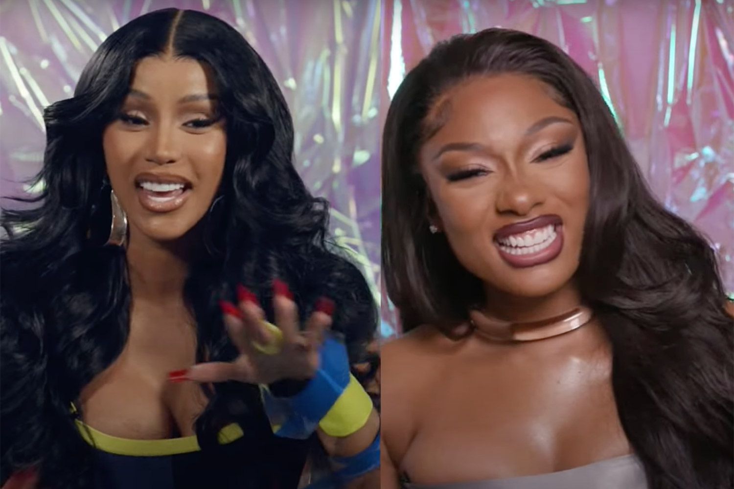 Cardi B and Megan Thee Stallion