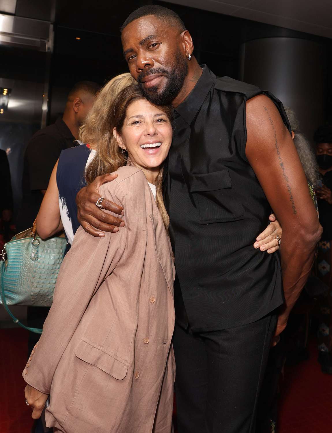 Marisa Tomei and Colman Domingo attend a CAA and A24 Sing Sing Special Screening in Los Angeles on July 11, 2024