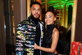 Andre Gray and Leigh-Anne Pinnock