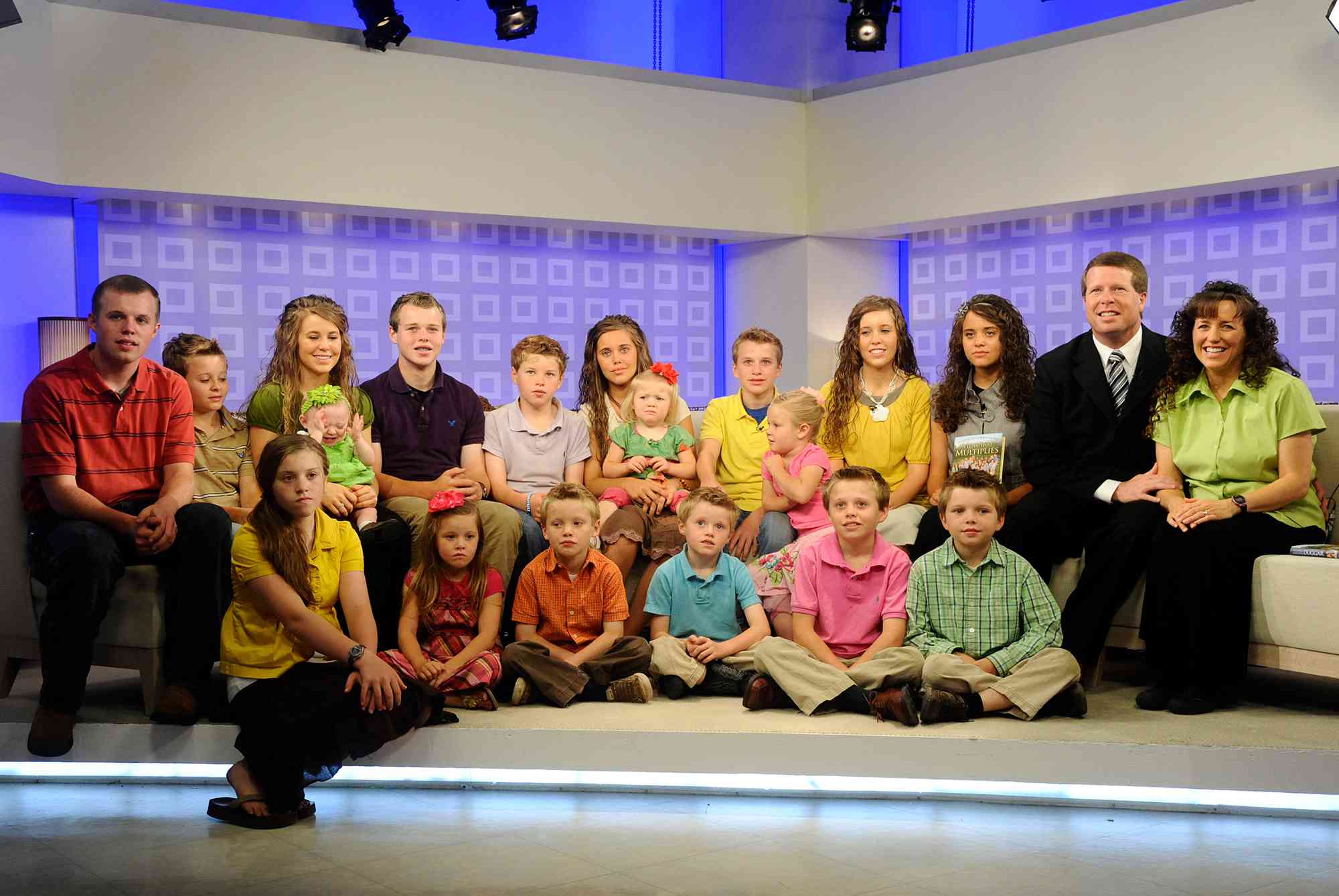 The Duggar family appear on NBC News' "Today" show 