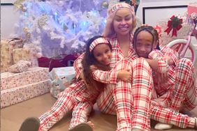 Blac Chyna Enjoys a Christmas Dance Party with King Cairo and Dream
