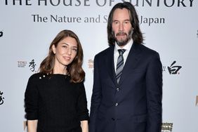 Sofia Coppola and Keanu Reeves arrive at The House of Suntory 100 Year Anniversary Global Even