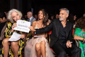 Emma Thompson, Amal Clooney, George Clooney Diane Von Furstenberg Award, 80th Venice International Film Festival, Italy - 31 Aug 2023