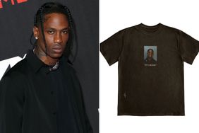 Travis Scott mug shot T shirt