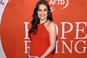 Lea Michele attends the 2024 Hope Rising Benefit at The Ziegfeld Ballroom